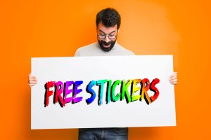 FREE STICKERS
