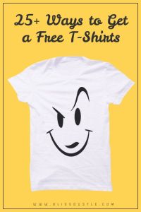 Get a Free T-Shirt By Mail